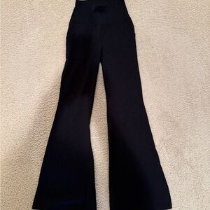 Black Flared Pants